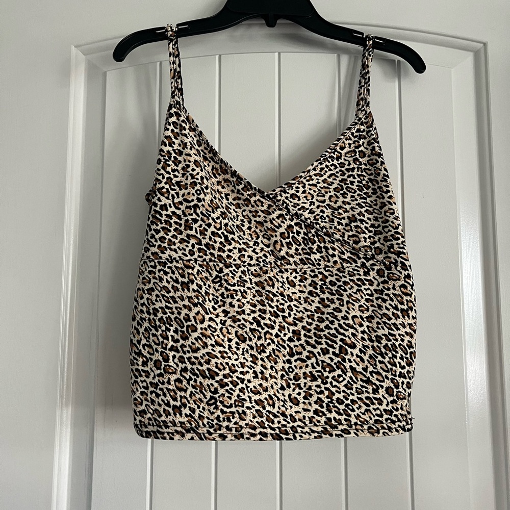 Leopard Print Tank Top